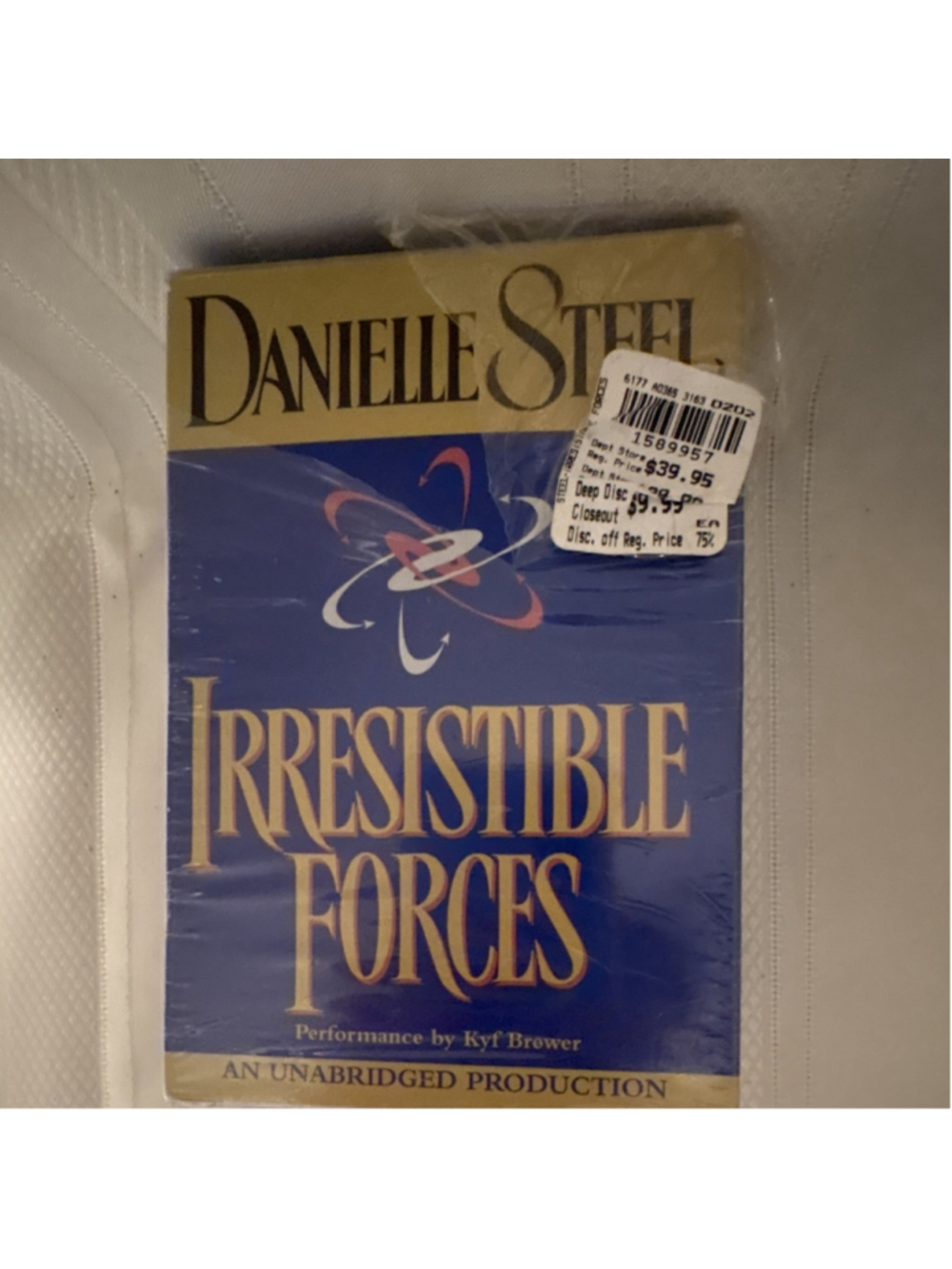 Danielle Steel Irresistible Forces Unabridged Audiobook 6 Cassettes Kyf Brewer